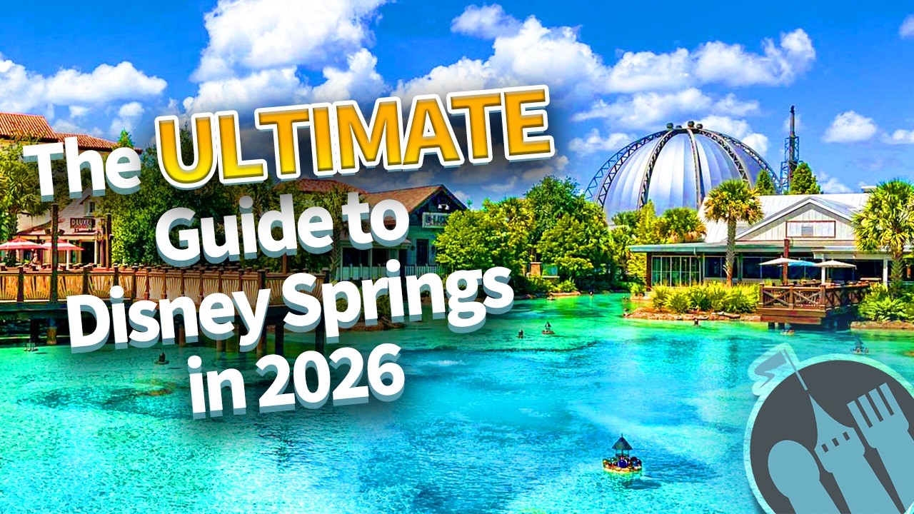 Полное руководство по Disney Springs в 2026 году