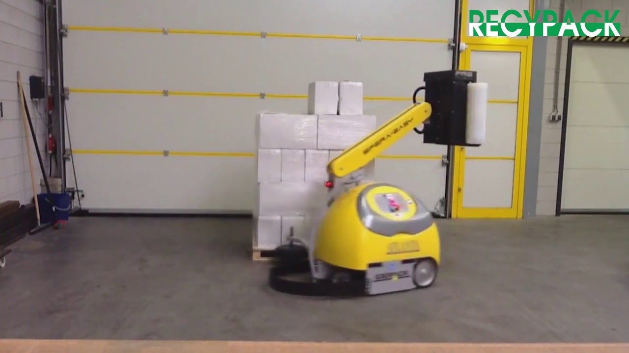 Atlanta Stretch Sfera Easy pallet wrapper - Recypack Sustainable Packaging
