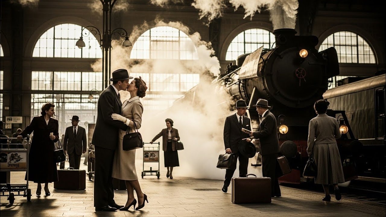 Un Bacio Prima del Treno – Vintage Italian Romance & Cinematic Nostalgia
