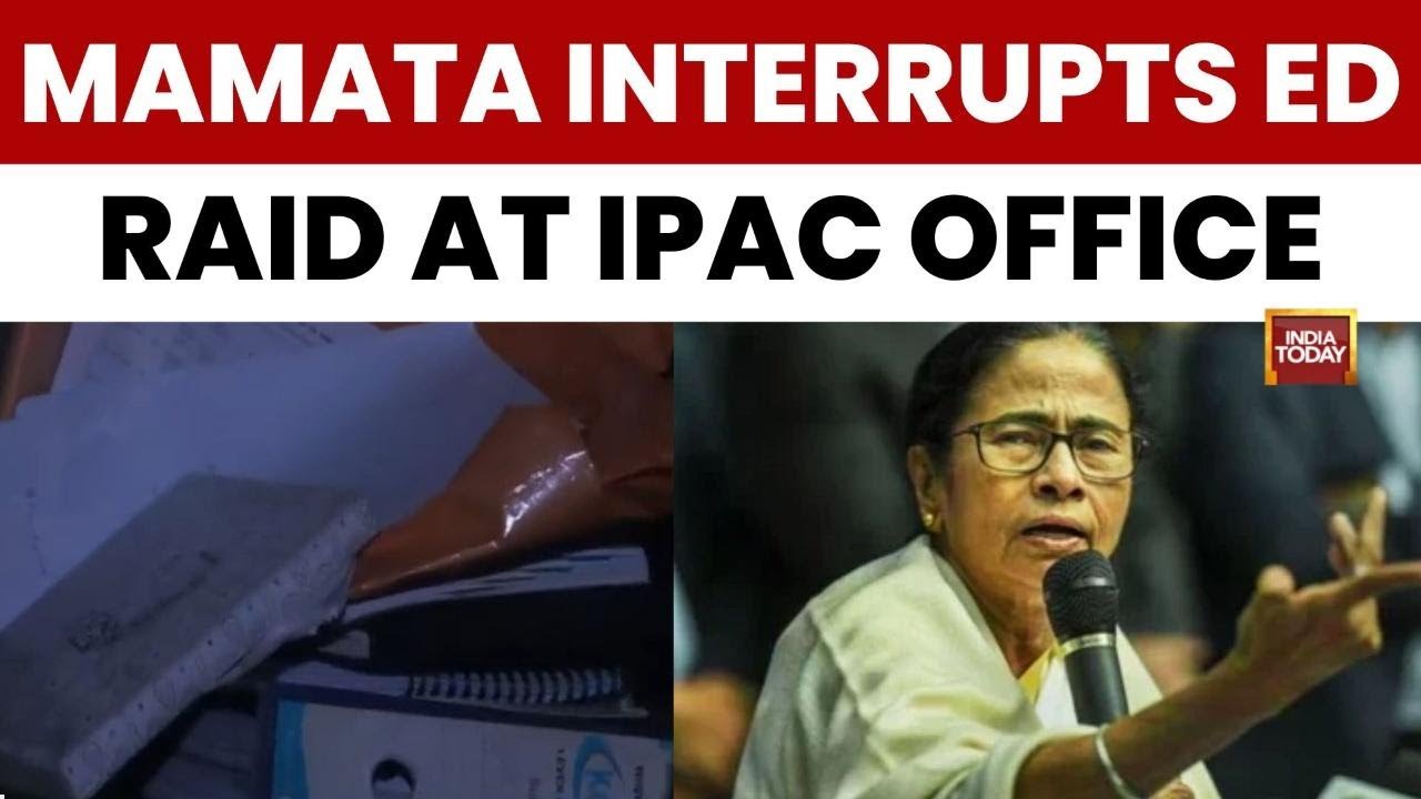 Mamata Banerjee Storms IPAC Office During ED Raid; Agency Moves Calcutta High Court