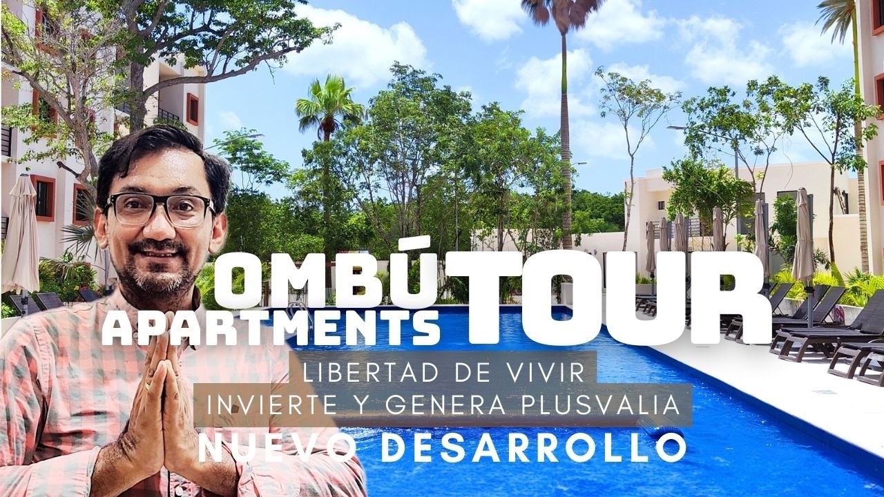 ¡Tour por OMBÚ Apartment y las increíbles amenidades de Terraquia en Av. Huayacán Cancún! 🏠🌿