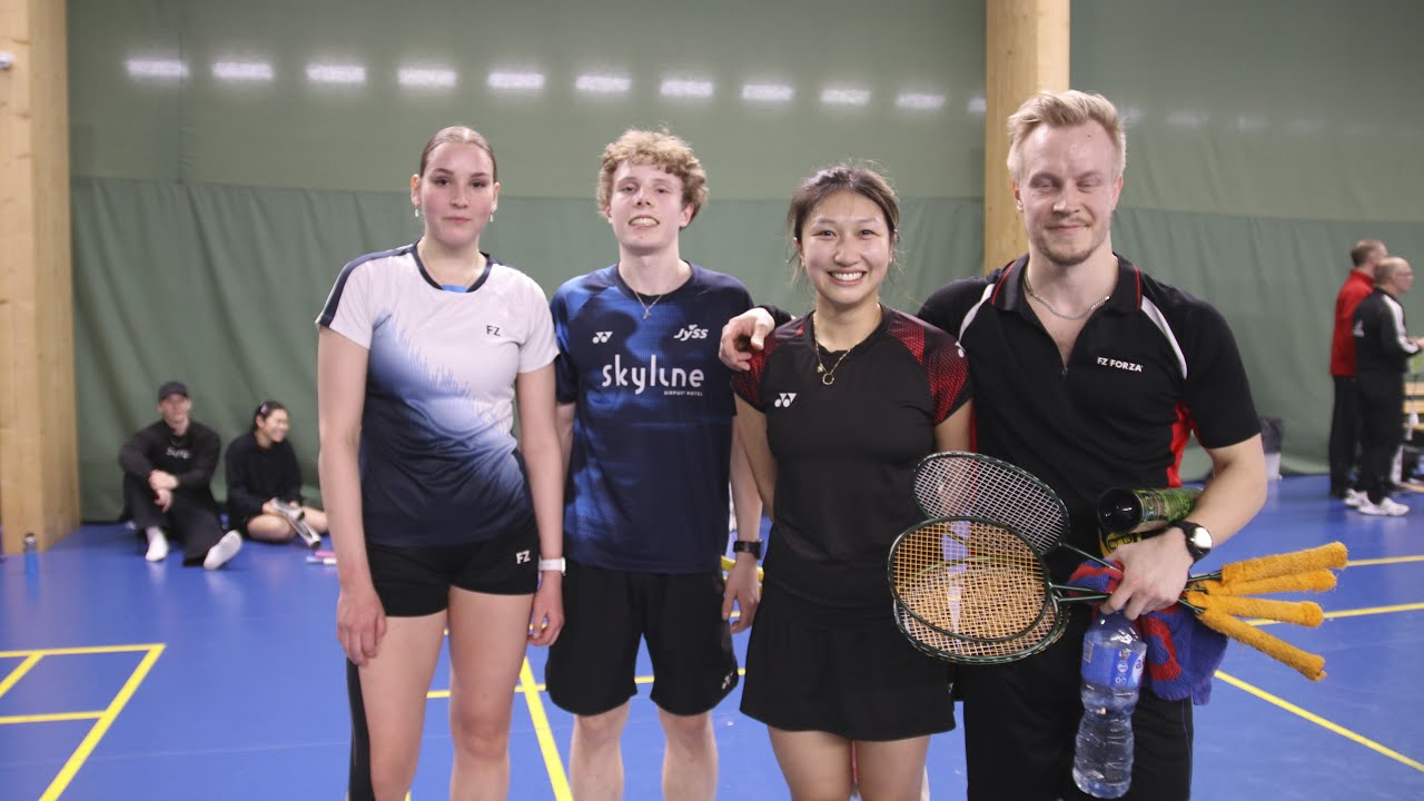Badminton XD A Sulkaset Elite Puhakka-Toivanen vs Kyheröinen-Tran Badminton Match Quarter Final