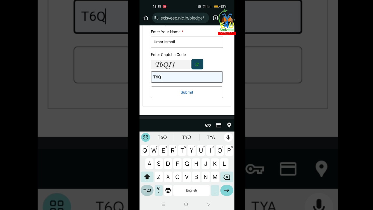 SVEEP Voter Pledge Certificate Kaise Download Kre