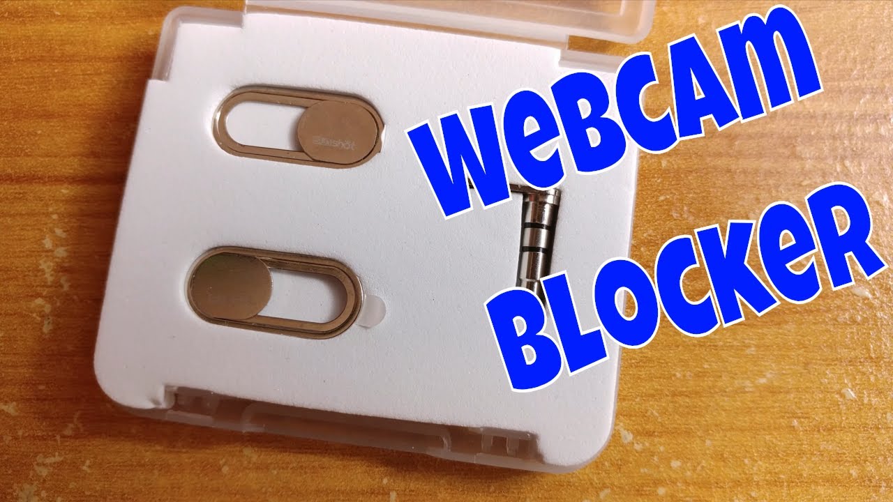 Webcam cover and mic lock - Sunshot