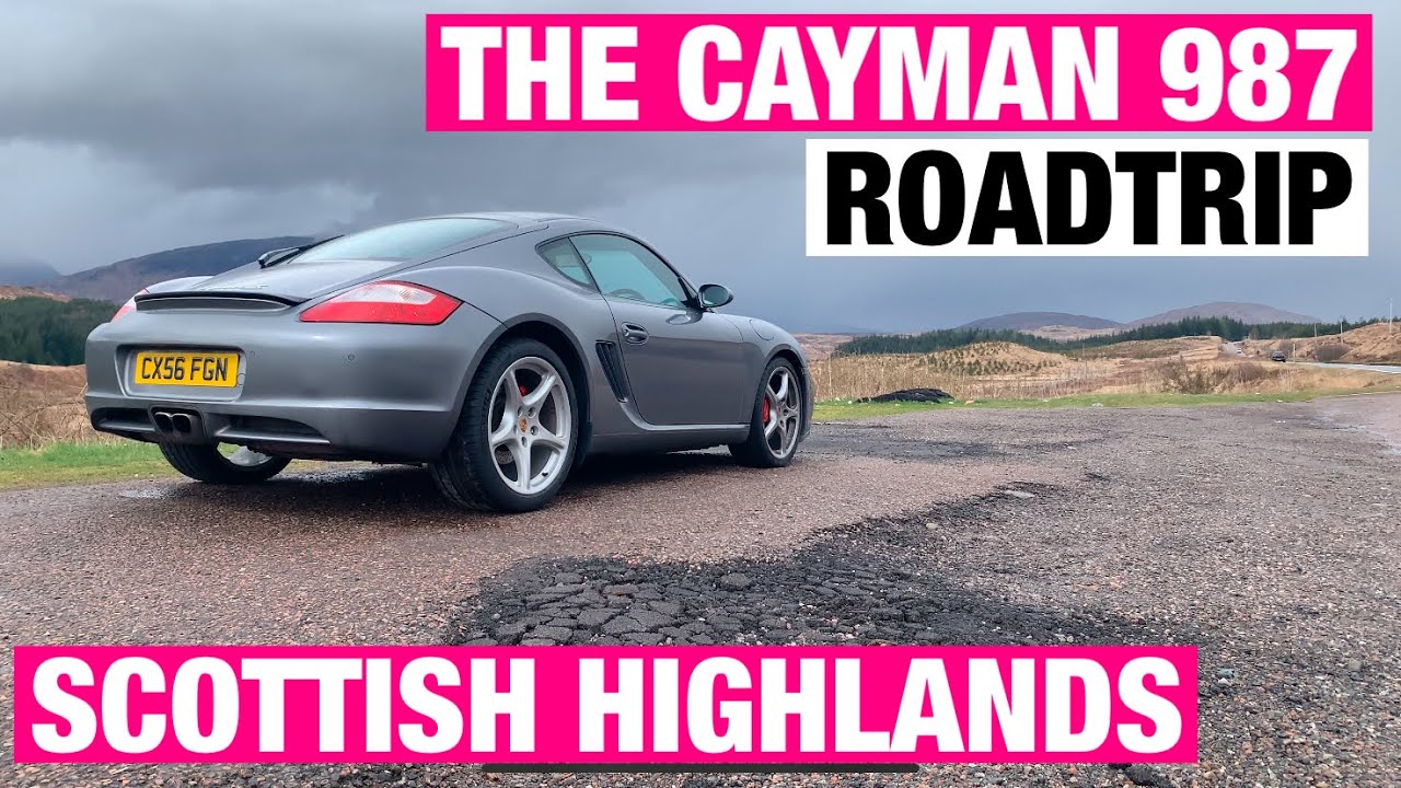 Porsche Cayman S 987.1 Roadtrip Across Scotland Owners Review (Some of the roads of the NC500)