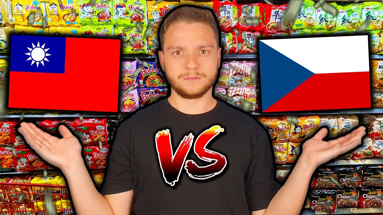 Ceny v obchodě na Taiwanu vs. České republice