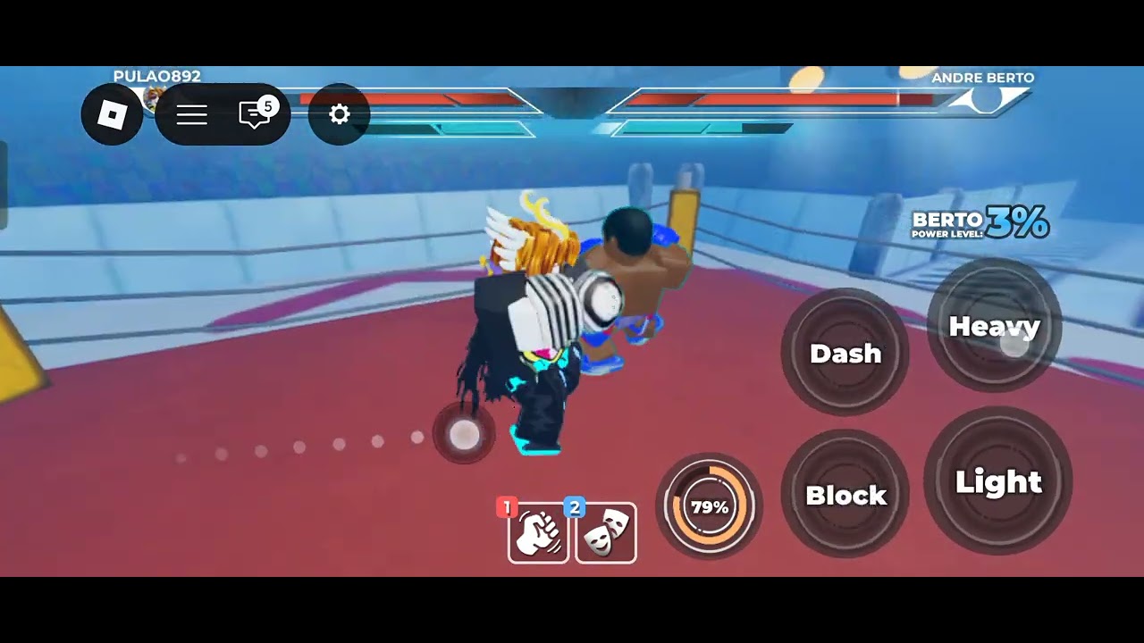 Beating Andre Berto In Untitled Boxing Game (sorry for lag)