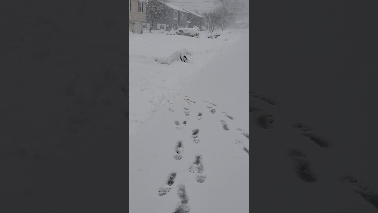 Snowplow Vs. Manhole Cover Part 2.
