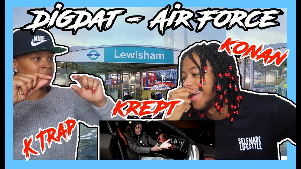 (MUM REACTS) DigDat - Air Force (ft. K Trap, Krept & Konan) (Remix) [Music Video]