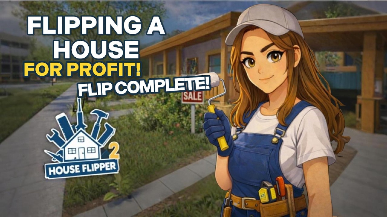 Flippin’ a House for Profit 💰 | House Flipper 2 – Episode 2 (House SOLD!)