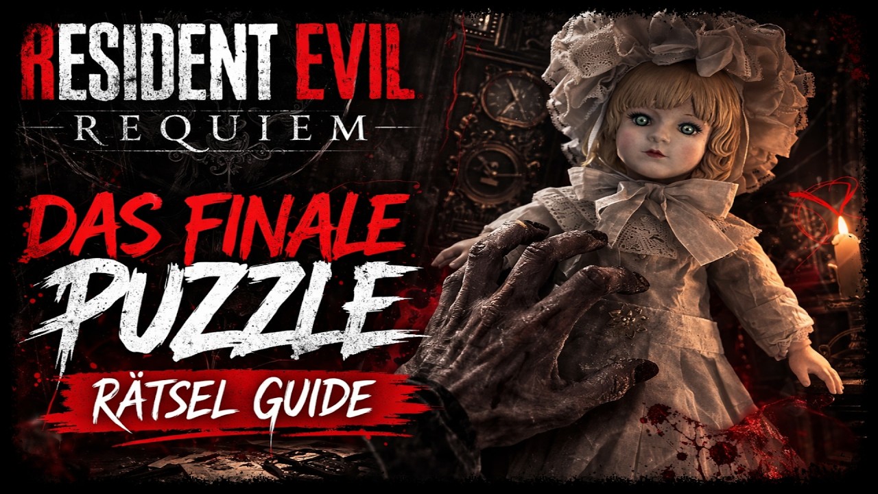 RESIDENT EVIL REQUIEM - So löst ihr das FINALE PUZZLE 🧩 - Rätsel Guide