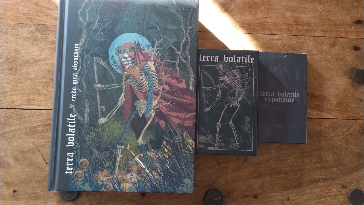 3rd edition Terra Volatile Tarot deck  | Expansion Pack &  Companion Book