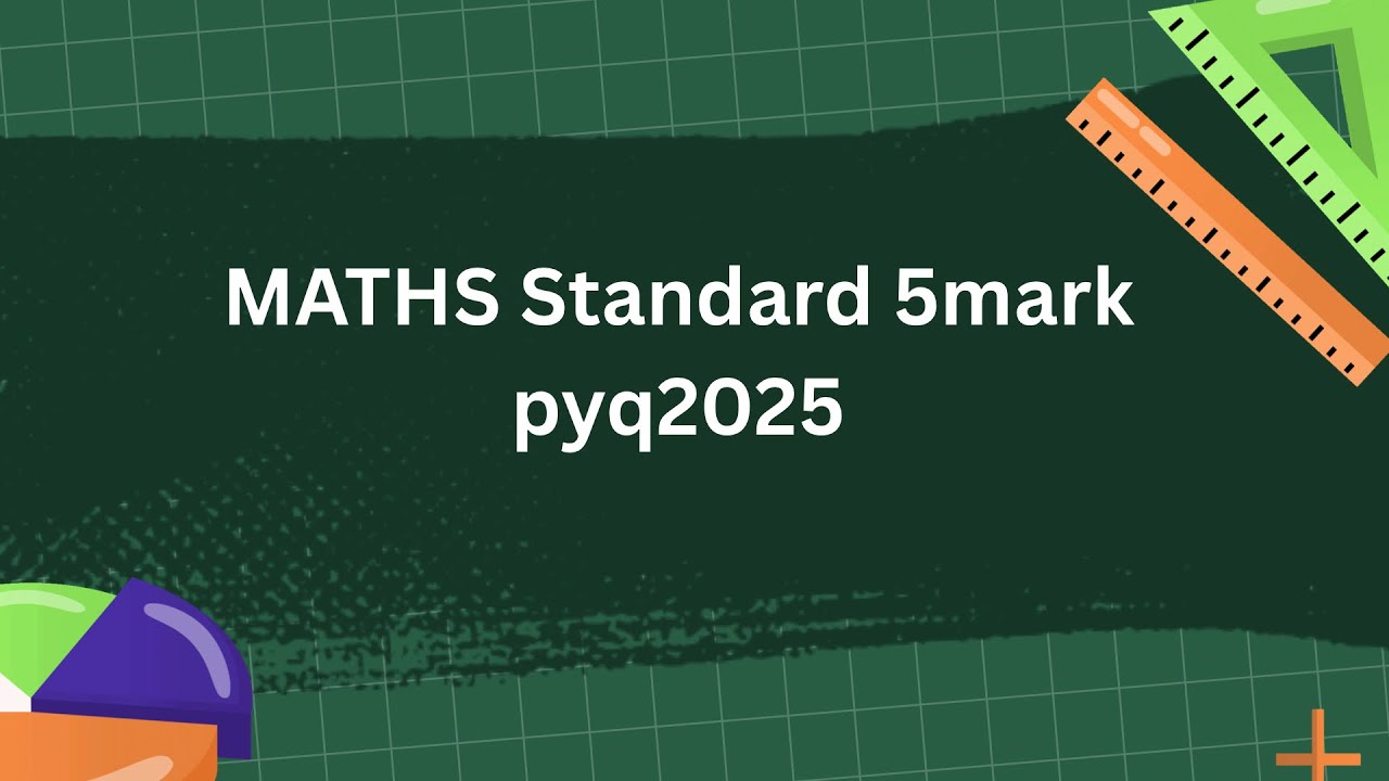 Maths Standard Class10😱!!5 MARK PYQ2025 ⭐️⭐️
