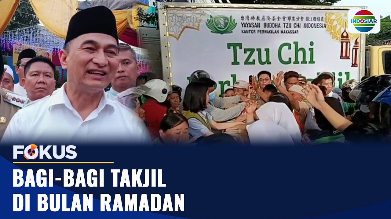 Bagi-Bagi Takjil di Bulan Ramadan | Fokus