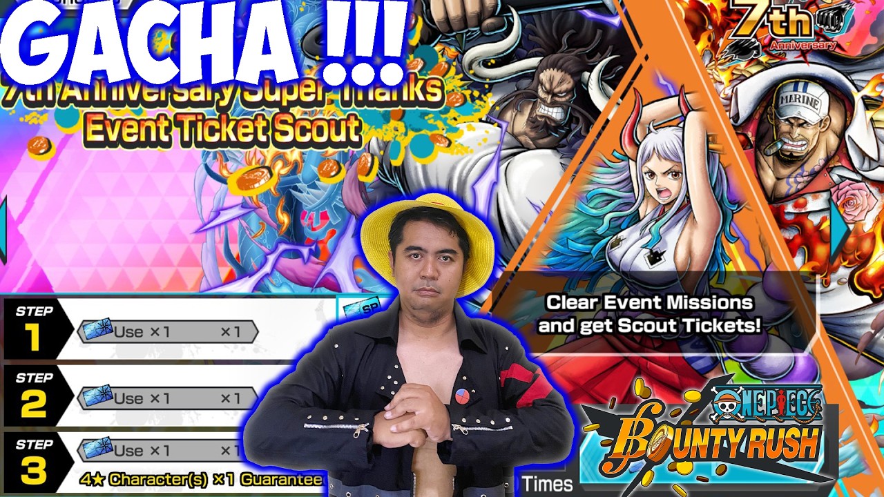 Gacha Free EX Bisa Dapat 2 ??? 🔥🔥- One Piece Bounty Rush