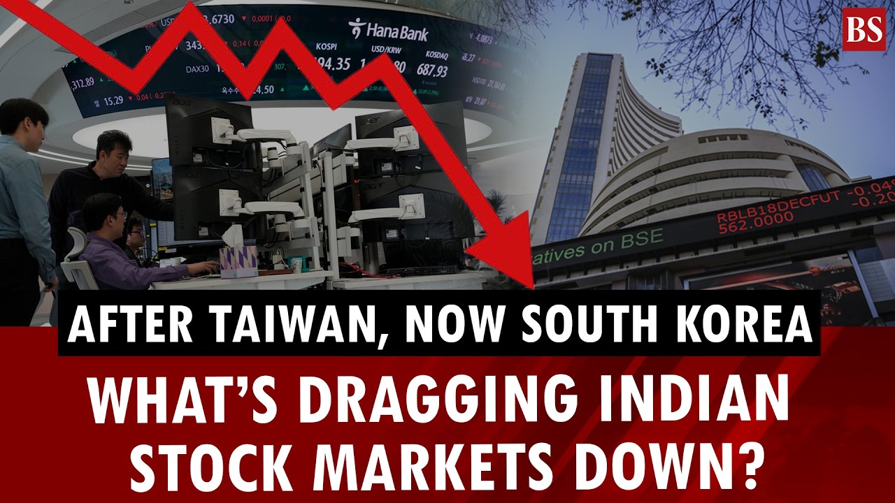 After Taiwan, South Korea overtakes India as world&rsquo;s sixth-largest stock market