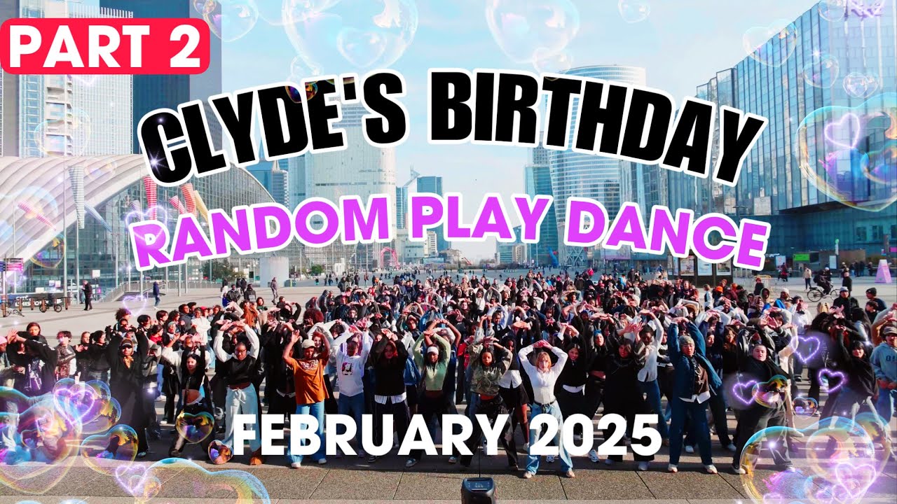 IT'S MY BIRTHDAY 🎉!! CLYDE'S BIRTHDAY RANDOM PLAY DANCE 🎂- Part 2