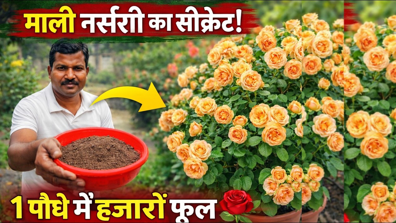 1 गुलाब का पौधा देगा 1000 फूल 😳 (Grafting + Pruning Full Guide)