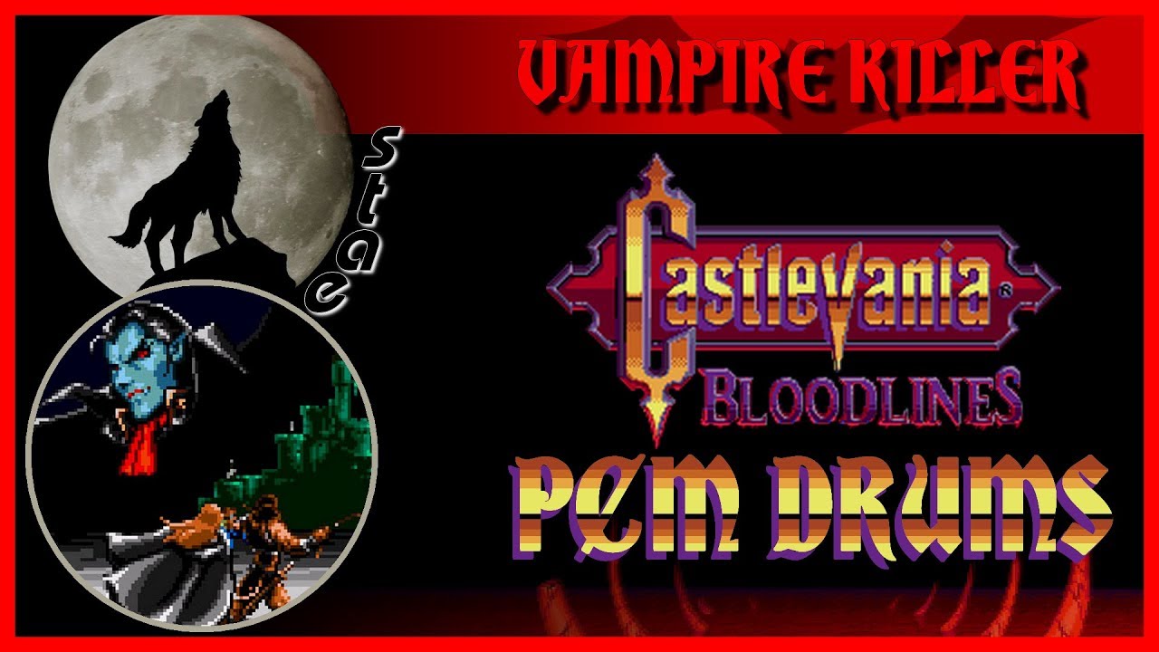Castlevania Bloodlines [OST] - Vampire Killer (Reconstructed) [8-BeatsVGM]