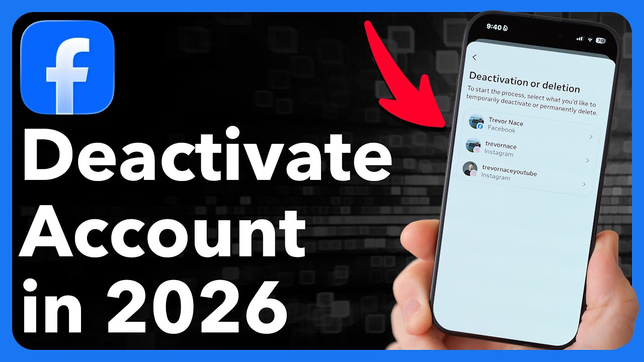 How To Deactivate Facebook Account 2026