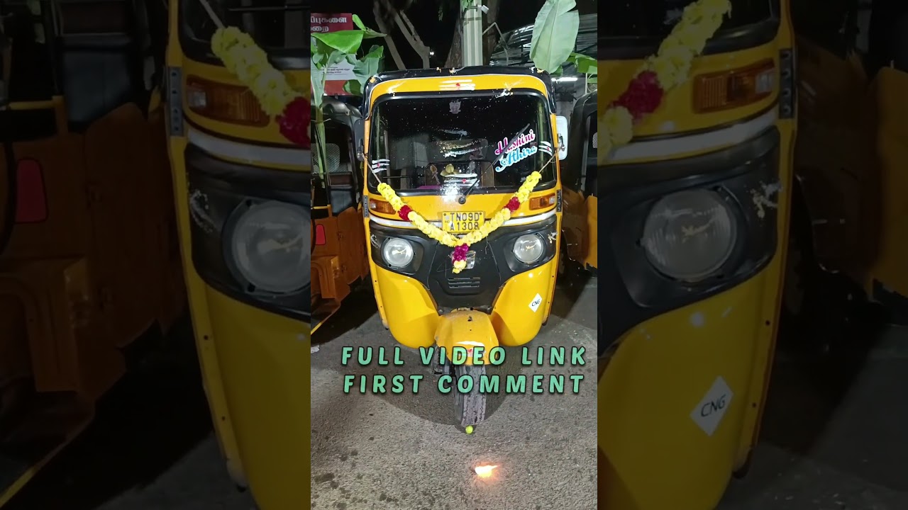 Ayudha Pooja special #auto #autovideo #autorickshaw #autokaran #ayudhapooja