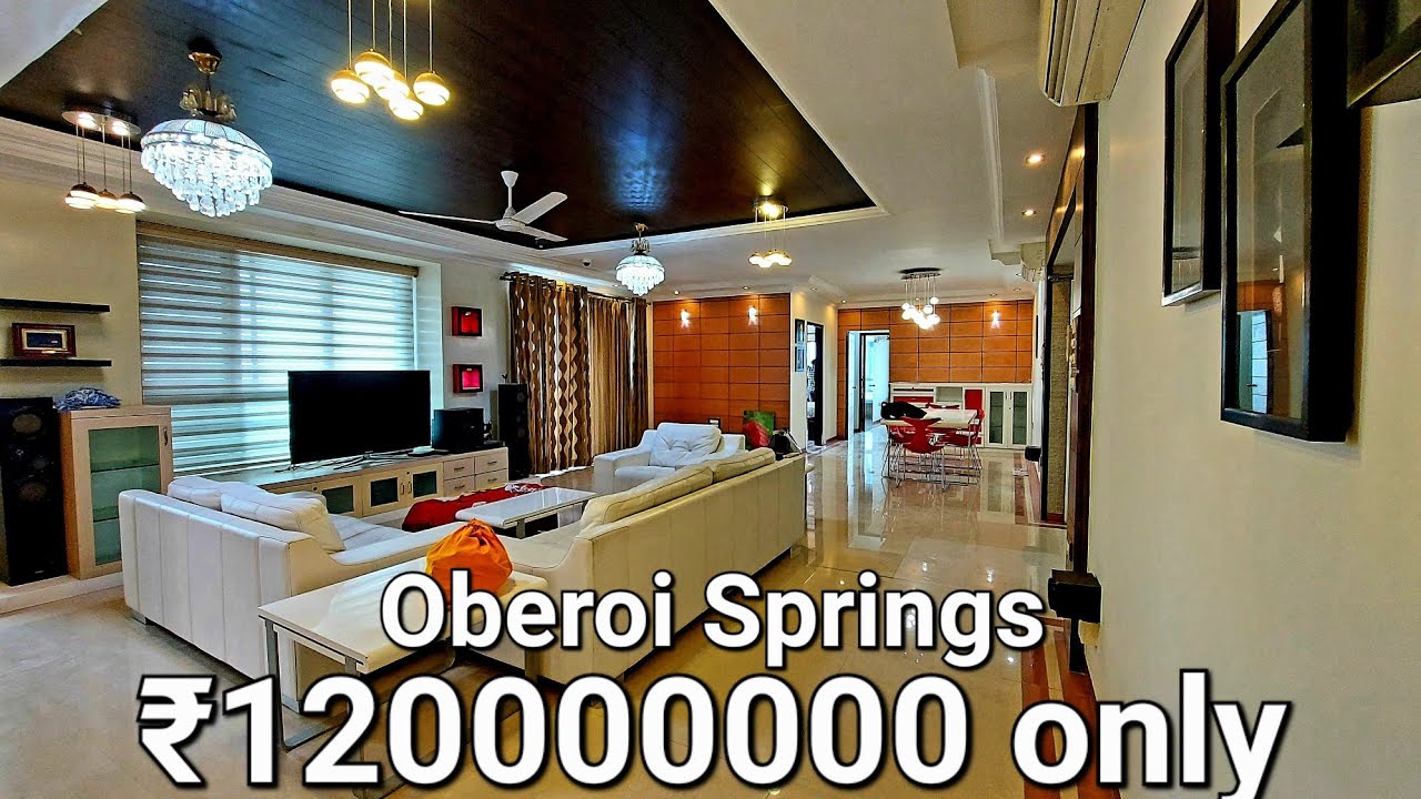 Luxurious 4BHK, ₹12 Crore. Oberoi Springs, Opp Citi Mall, Andheri West. Hani Kazi