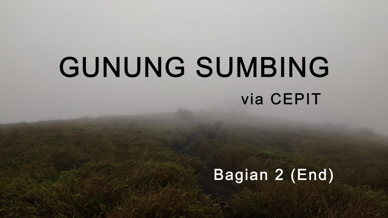Solo Hiking Gunung Sumbing via Cepit #2 Bulan Sebelum Pagi