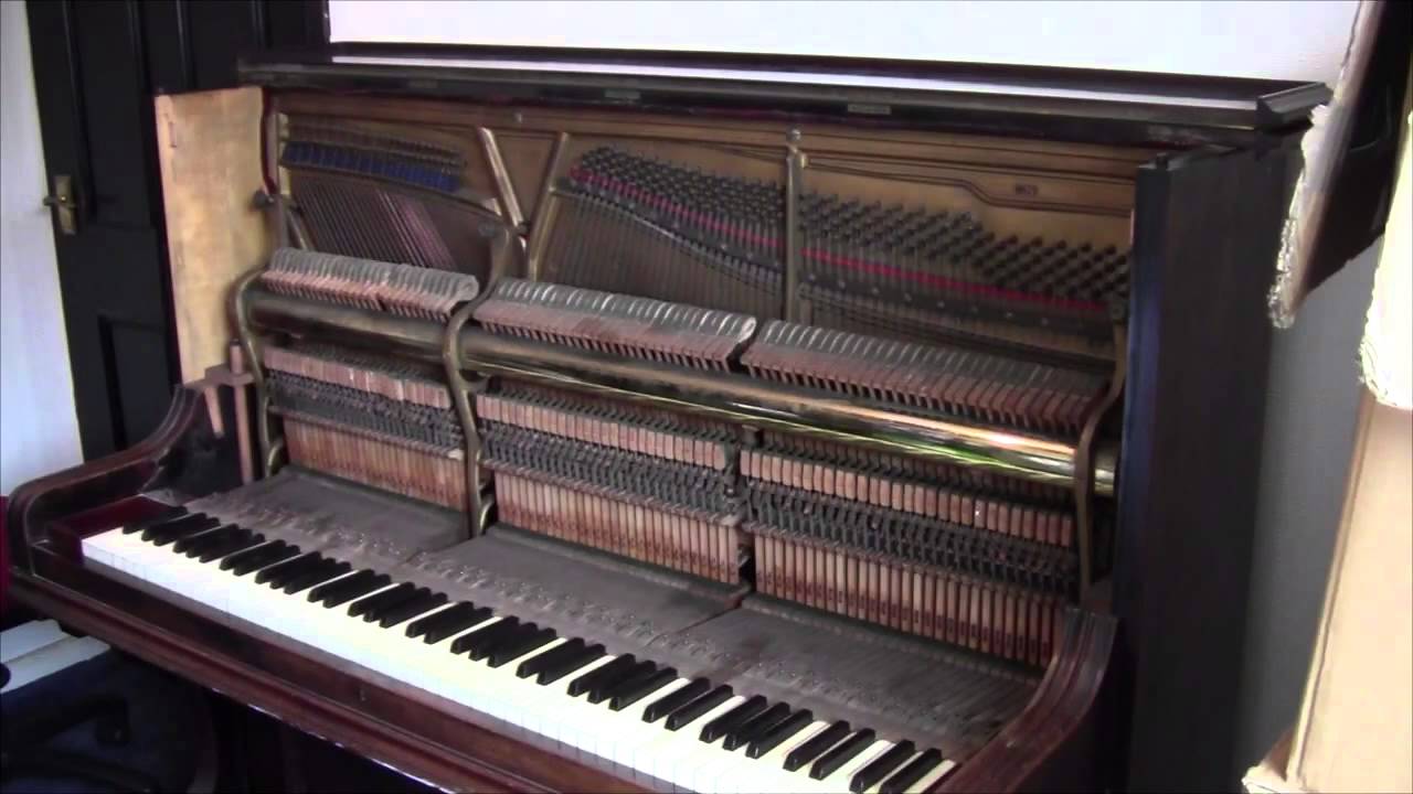 1878 Erberhardt Upright Piano Restoration Part 1 : Introduction.