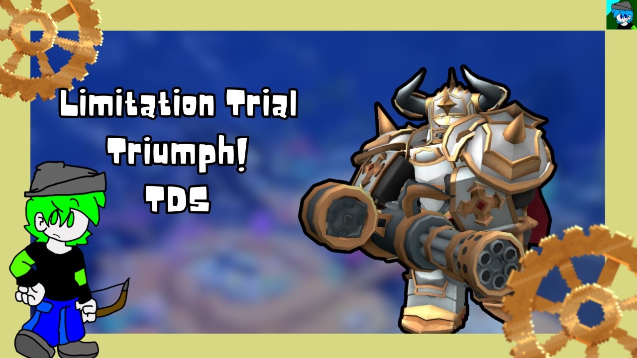 Solo Triumph Limitation Trial! | Roblox Tower Defense Simulator