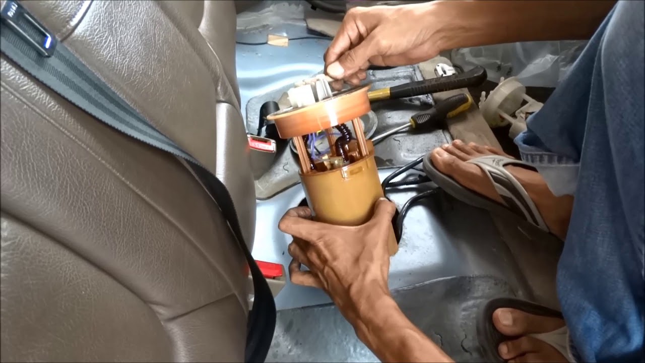 Menggantikan Fuel Pump Proton Waja (amatur DIY)