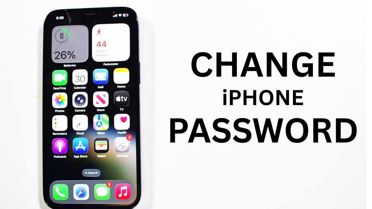 How to Change iPhone Password