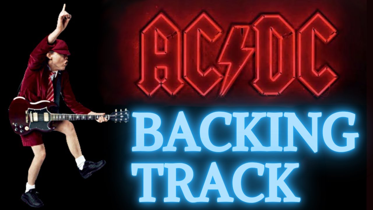 AC/DC Backing Track in E - (Rock Guitar Jam Track in the Style of ACDC, Key of E)