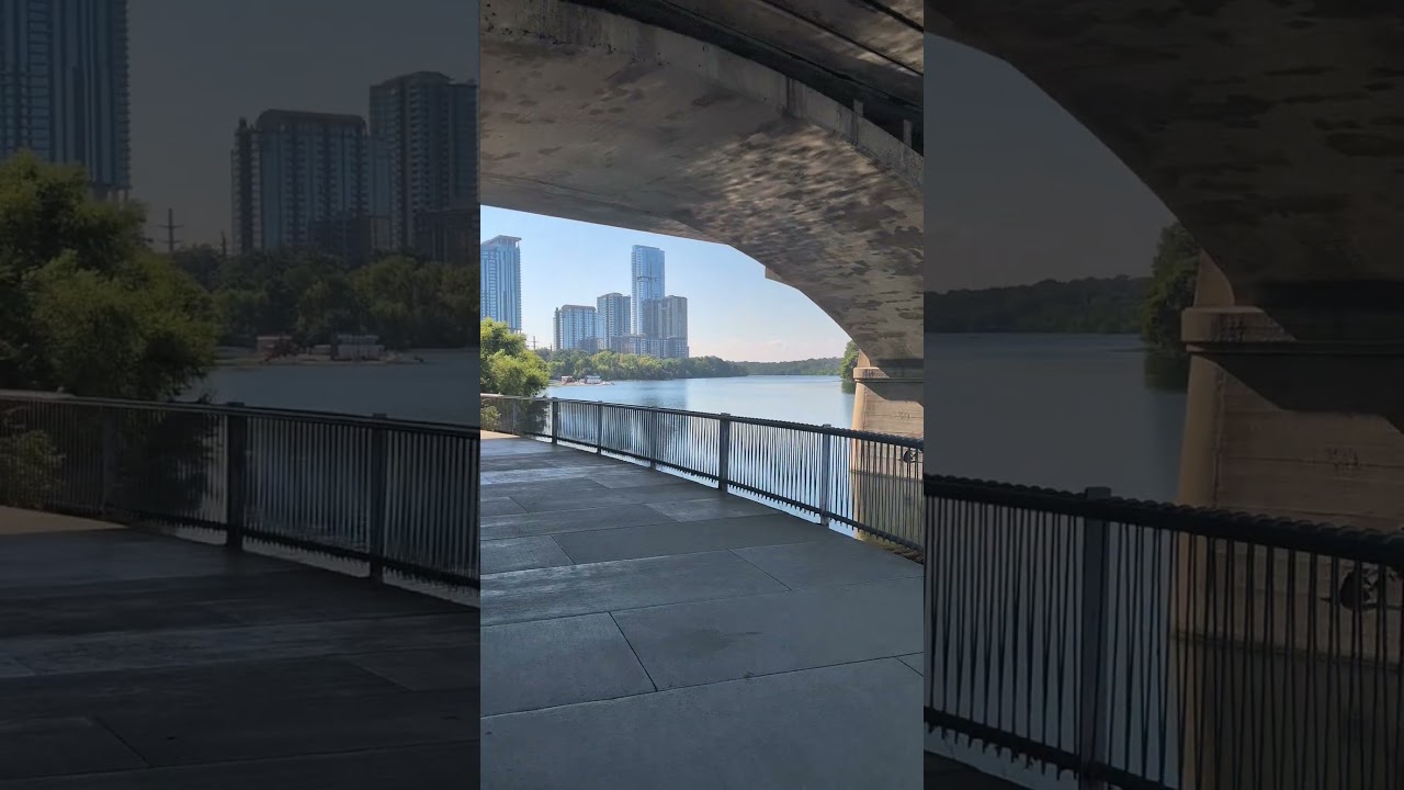 Austin morning stroll with the sis. 