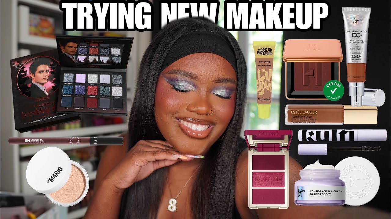 TRYING NEW MAKEUP!!