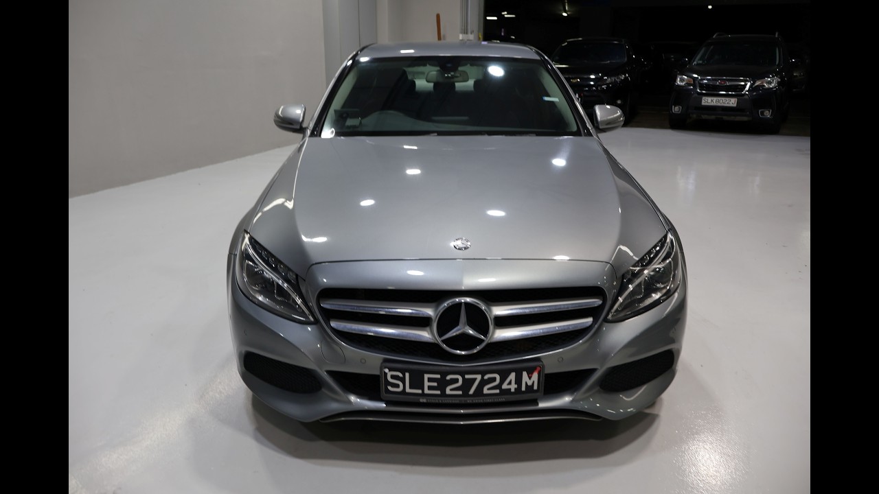 MERCEDES BENZ C180 SLE2724M YOM 2016