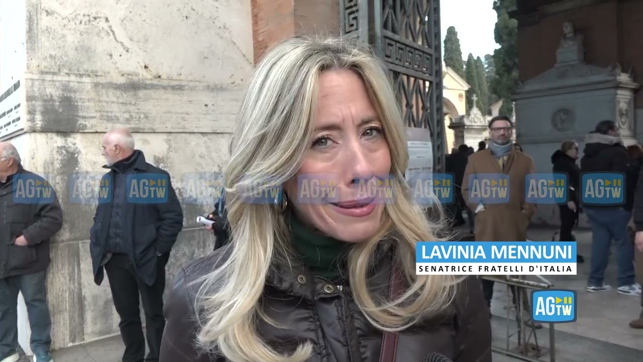 La passeggiata al Verano nel ricordo dei 'Figli d'Italia' con i deputati di FDI