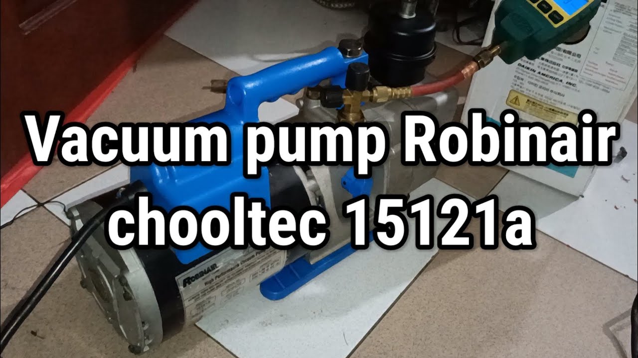 VACUUM pump Robinair 15121a
