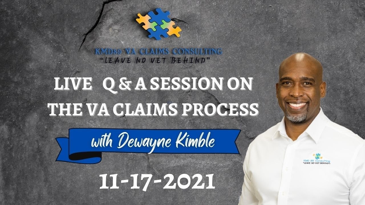 VA Claim Live Q & A