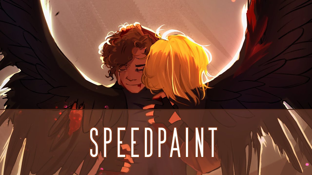fallen angel | philza and wilbur soot | speedpaint