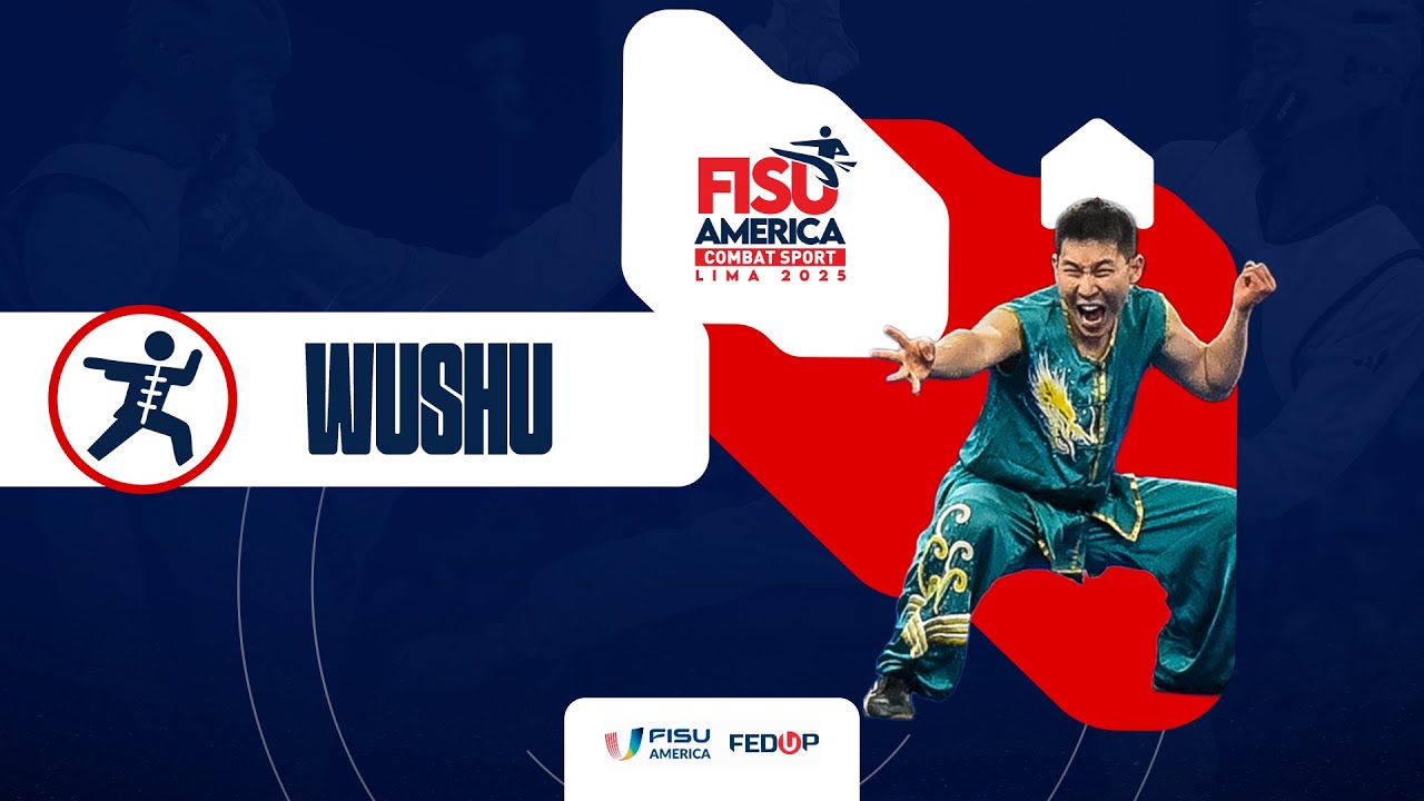 WUSHU 💪 FISU AMERICA COMBAT SPORT Lima 2025 (D&iacute;a 4)