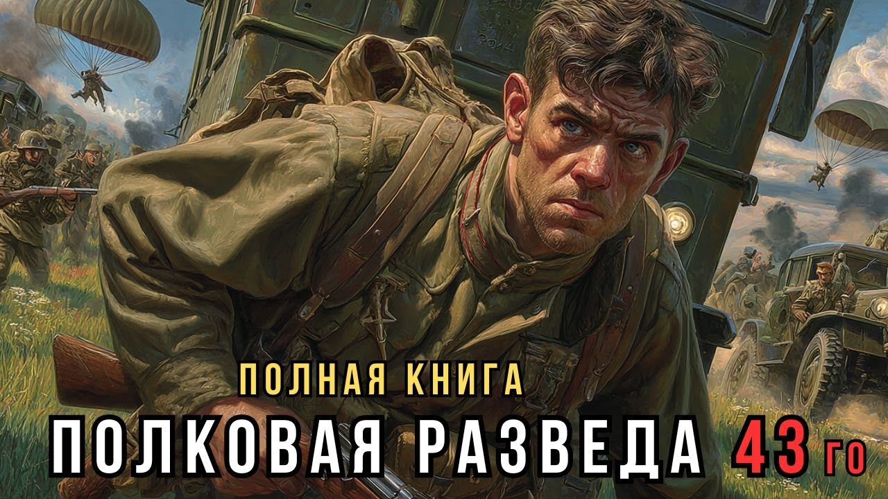 📖 Аудиокнига полная : ПОЛКОВАЯ РАЗВЕДКА 43 го ... Военные Истории / Реальные События👍