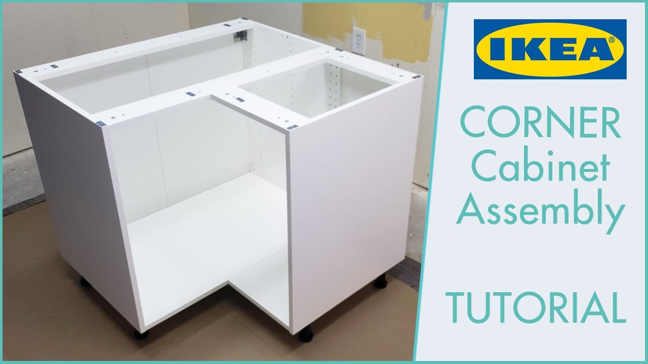 DIY. Assemble IKEA Cabinet (Corner Cabinet). Full Tutorial