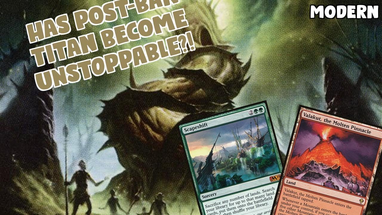 Has Post-Ban Titan Become UNSTOPPABLE?!  | GZS Amulet Titan | Modern Challenge | MTGO