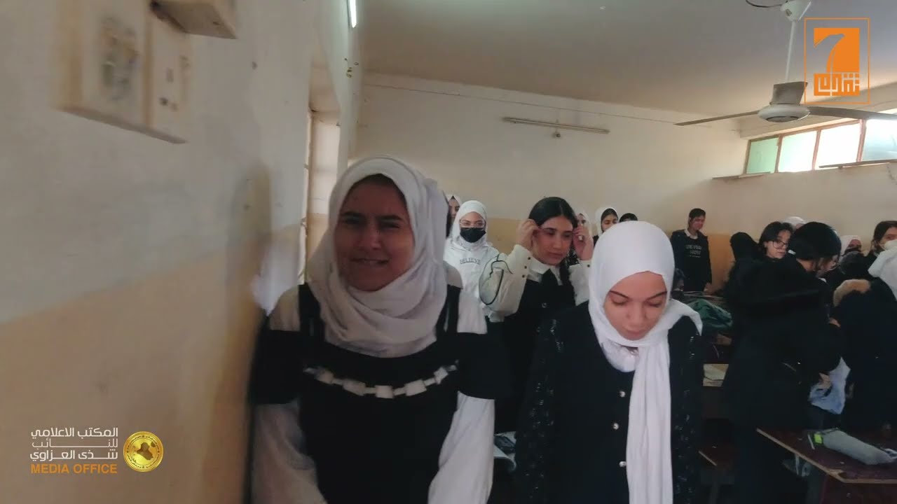 زيارة النائب شذى العزاوي مدرسة التأخي للبنات للاطلاع على واقعها الخدمي