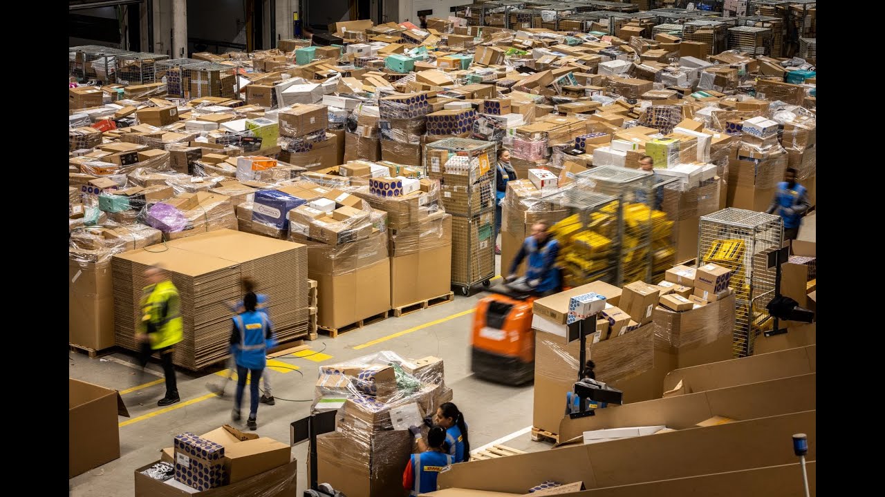 Piekdrukte bij DHL eCommerce