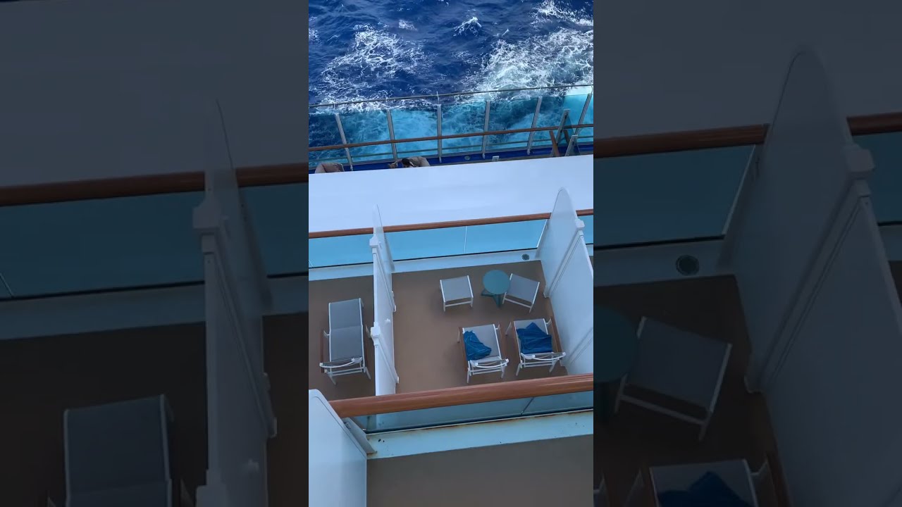 Sun Princess room 12459 Balcony
