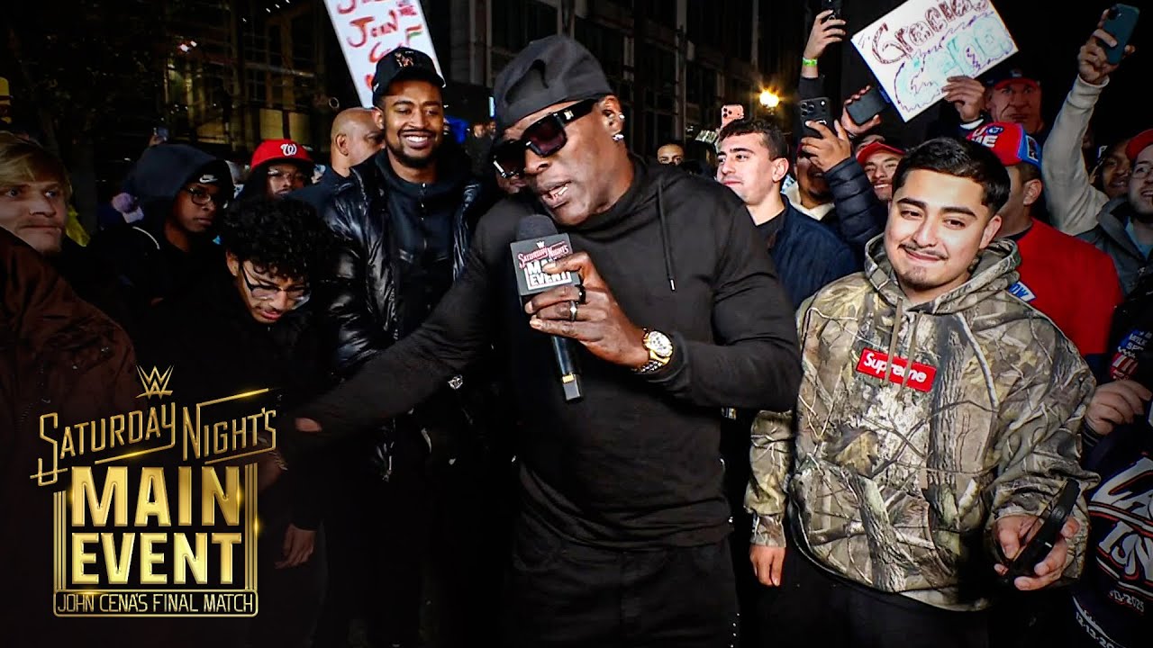 R-Truth delivers a heartfelt rap about John Cena: Saturday Night's Main Event, Dec. 13, 2025