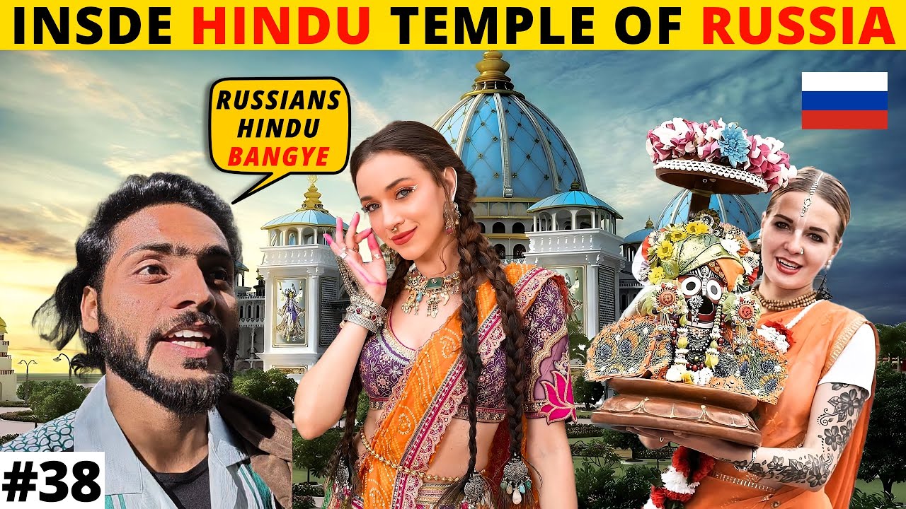 ISKCON TEMPLE MOSCOW🛕 SANATAN DHARMA GROWING IN RUSSIA? 