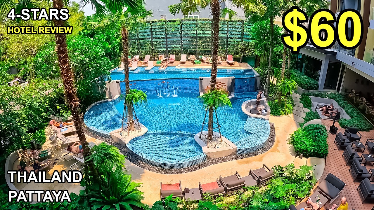 Hotel Amber Pattaya, Pattaya, Таиланд | Отзыв об отеле 4K  🇹🇭