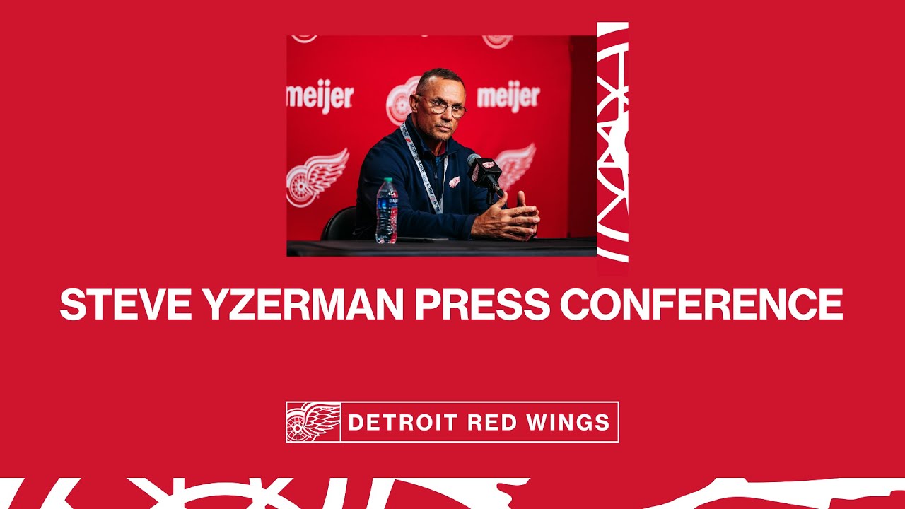 Steve Yzerman Press Conference | Dec. 27. 2024